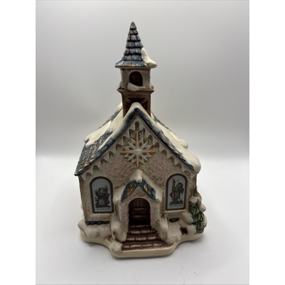VTG‎ M. J. Hummel Porcelain "Angels Duet" Porcelain Christmas Figurine No Light